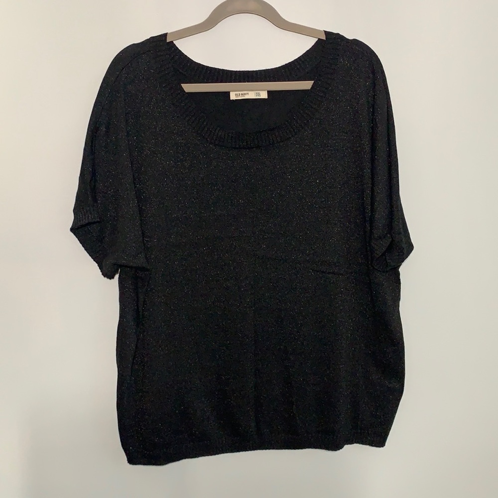 Black Glitter Sweater